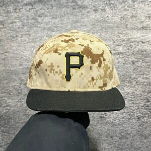 New Era 59Fifty Pittsburgh Pirates Digital Camo Fitted Hat MLB Baseball 7 3/8